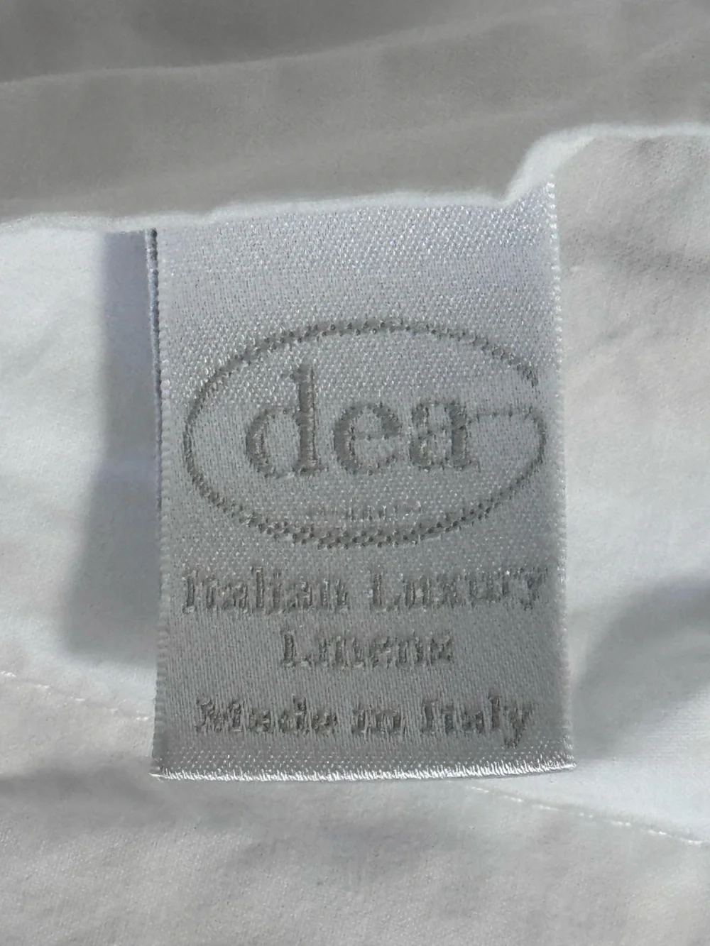 Dea Italian Linens Hand Embroidered Greek Key Queen Shams Set